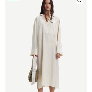 Samsoe Emy Long Sleeve Midi / Maxi Dress